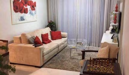 Apartamento com 3 dormitórios para alugar, 98 m² por R$ 5.007,22/mês - Vila Bastos - Santo André/SP