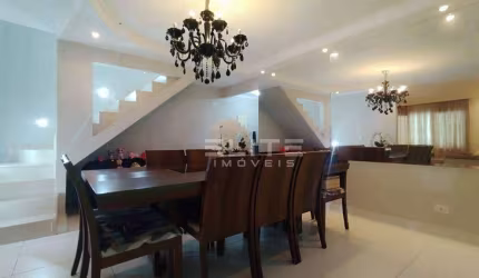 Sobrado com 4 quartos à venda, 224 m² por R$ 1.490.000 - Campestre - Santo André/SP