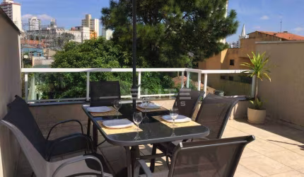 Cobertura com 3 dormitórios 1 suíte à venda, 160 m² por R$ 680.000 - Casa Branca - Santo André/SP