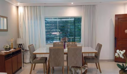 Sobrado com 4 dormitórios para alugar, 236 m² por R$ 6.661,00/mês - Vila Bastos - Santo André/SP