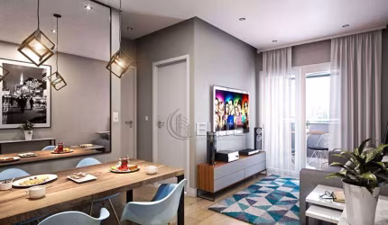 Apartamento com 2 dormitórios à venda, 53 m² por R$ 324.000,00 - Vila Tibiriçá - Santo André/SP