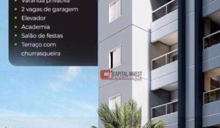 Lindo apartamento novo - 2 dorms (sendo uma suíte)  -73 m² com elevador e varanda gourmet.