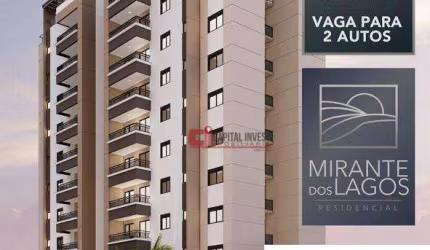 Apartamento com 3 dormitórios à venda, 79 m² por R$ 495.000 - Jardim Capotuna - Jaguariúna/SP