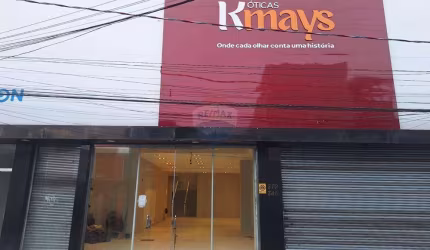 SALÃO COMERCIAL PARA LOCAÇÃO NO CENTRO DE MOGI DAS CRUZES COM ESTACIONAMENTO