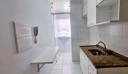 Apartamento para locação com 46m² e 2 dormitórios no Condomínio Vida Bella II - Vila Jundiaí - Mogi das Cruzes/SP