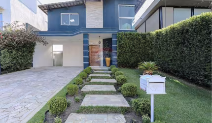 Casa para Locação no Aruã Eco Park Lagos em Mogi das Cruzes com reserva e pomar ao fundo