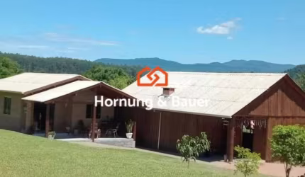Chacará / Sítio à venda em Parobé na Arreia Branca - Com Casa, galpão campeiro e árvores frutíferas