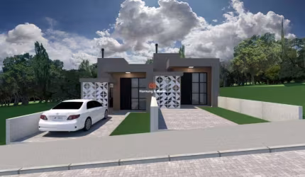 Casa nova à venda em Estância Velha no bairro Lago Azul - Loteamento Campos do Lago