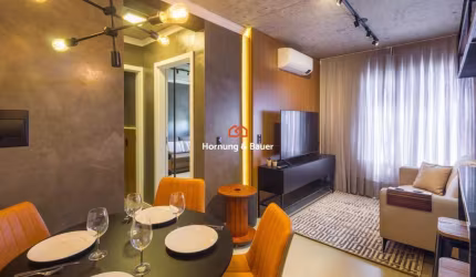 Apartamento mobiliado à venda no Centro de Novo Hamburgo - Residencial Monreale