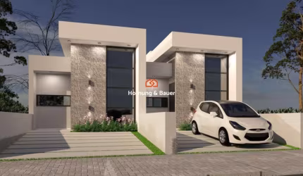 Lançamento no loteamento Campos do Lago! Casa nova à venda em Estância Velha - bairro Lago Azul - condições exclusivas de lançamento!
