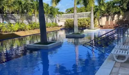 Apartamento no Terraço Residence em Pirangi, 3 quartos (2 suites), varanda ampla