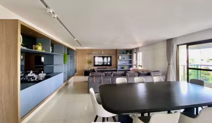Apartamento no Tirol, Miguel Carrilho. Sala, 3 suítes, com planejados e 222 m2
