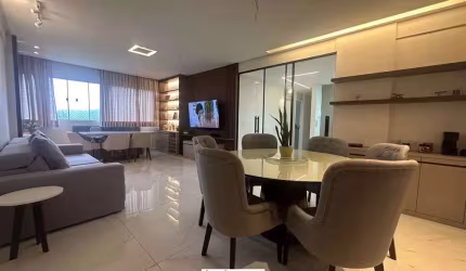 Apartamento no Tirol Condomínio Flamingo 160m2 3 quartos (1 suíte) dep. completa