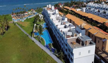 Apartamento Térreo Mobiliado à Venda no Condomínio Tabatinga Beach Resort – 80m2