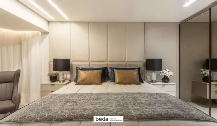 Apartamento Porto Atlântico Areia Preta frente mar, 282m2, 3 suítes, mobiliado