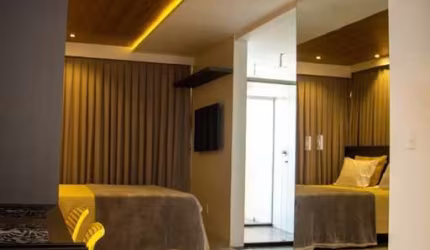Reserva Madero Flat em Ponta Negra, 46m², mobiliado, 1 suíte.