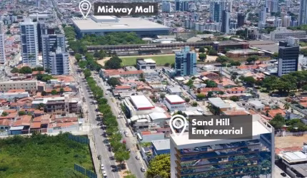ibeda - Sala comercial Lagoa Nova - Sand Hill de 39m2 à 198m2. lojas, salas, wc