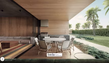 ibeda - Búzios Al Mare litoral Sul Sala cozinha lavabo, 4 suítes 222m2