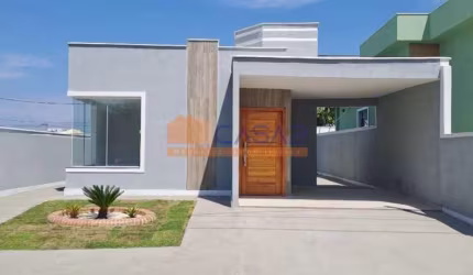 Casa com 2 quartos à venda na Estrada Henfil, Pindobas, Maricá por R$ 370.000