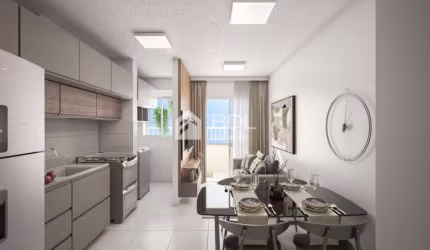 Apartamento com 2 quartos à venda na Rua Manoel de Aquino Pereira, 394, Jardim Yeda, Campinas, 41 m2 por R$ 225.000
