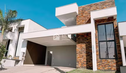 Casa em condomínio fechado com 3 quartos à venda na Avenida Presidente Juscelino Kubitschek de Oliveira, 3851, Parque Brasil 500, Paulínia, 163 m2 por R$ 1.390.000