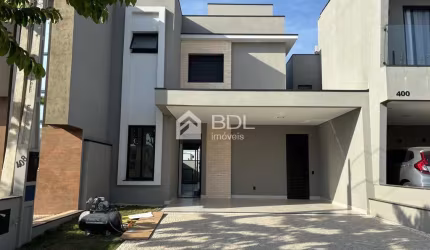 Casa em condomínio fechado com 3 quartos à venda na Avenida Luiz Greco, 500, Vila Monte Alegre, Paulínia, 173 m2 por R$ 1.215.000