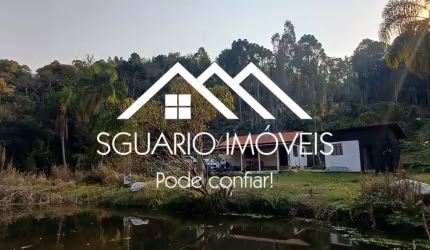 R$ 350 MIL - CHÁCARA 26.344 m² COM CASA E 3 TANQUES DE PEIXES, COLÔNIA MATOS, MANDIRITUBA/PR.