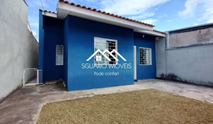 R$ 293 MIL - CASA AVERBADA 50 m², 3 QUARTOS, 2 VAGAS, TERRENO 150 m², PALMITAL, COLOMBO/PR.