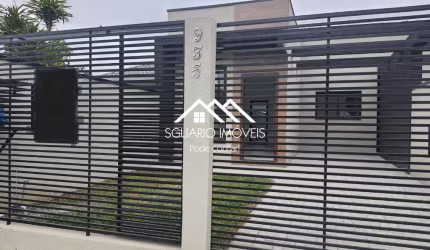 R$ 470 MIL - CASA NOVA 84 m², 3 QUARTOS (1 SUÍTE), 2 VAGAS, CAPELA VELHA, ARAUCÁRIA/PR.