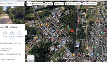Terreno para Venda em Curitiba, Umbará