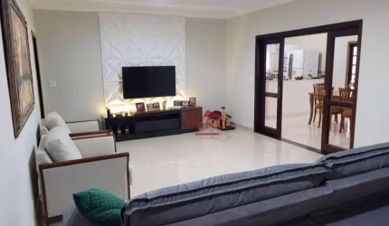 Casa com 3 dormitórios à venda em um terreno de 1250 m² - Casa Blanca - Vargem Grande Paulista/SP