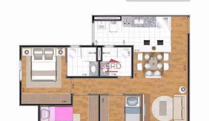 Apartamento com 3 dormitórios à venda, 68 m² por R$ 429.000,00 - Santo Antônio - Osasco/SP