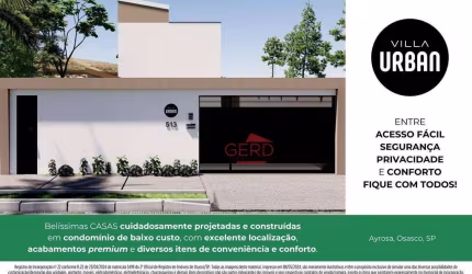 Casa com 2 dormitórios à venda, 60 m² por R$ 420.000,00 - Ayrosa - Osasco/SP