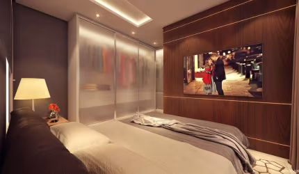 Apartamento para venda tem 54m² com 2 quartos  sendo 1 Suíte em Dom Bosco - Itajaí - SC