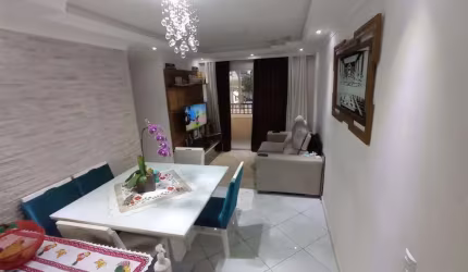Apartamento para Venda em São Bernardo do Campo, Nova Petrópolis, 3 dormitórios, 1 suíte, 2 banheiros, 1 vaga