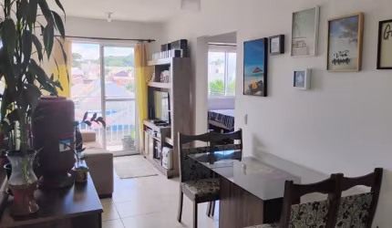 Excelente apartamento semimobiliado em São José dos Pinhais.