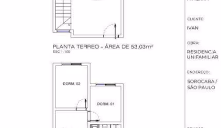 Casa com 2 dormitórios à venda, 100 m² por R$ 450.000,00 - Parque São João - Votorantim/SP