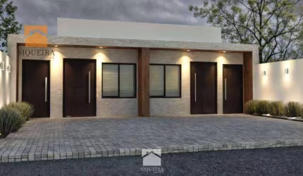 Casa com 2 dormitórios à venda, 78 m² por R$ 400.000,00 - Vila Santo Antônio - Votorantim/SP