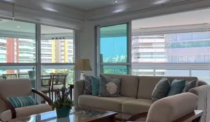 Apartamento Vista a Mar Luxuoso em Riviera de São Lourenço