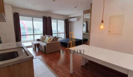 Flat com 1 dormitório para alugar, 42 m² por R$ 3.592,00/mês - Centro - São Bernardo do Campo/SP
