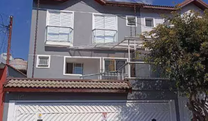 Sobrado com 2 dormitórios à venda, 107 m² por R$ 640.000,00 - Vila Cecília Maria - Santo André/SP