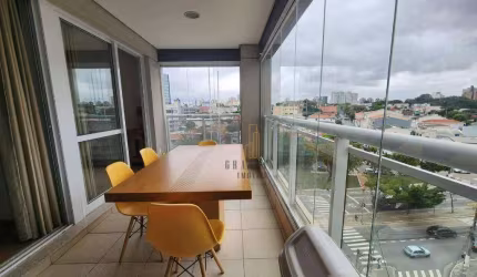Flat com 1 dormitório para alugar, 42 m² por R$ 2.976,00/mês - Centro - São Bernardo do Campo/SP