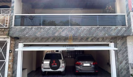 Sobrado com 3 dormitórios à venda, 220 m² por R$ 753.000,00 - Vila Camilópolis - Santo André/SP