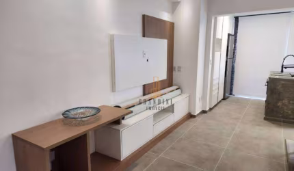 Flat com 1 dormitório para alugar, 42 m² por R$ 3.713,00/mês - Centro - São Bernardo do Campo/SP
