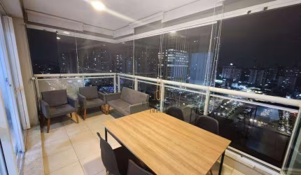 Flat com 1 dormitório para alugar, 42 m² por R$ 3.870,00/mês - Centro - São Bernardo do Campo/SP