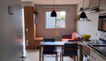 Flat com 1 dormitório para alugar, 36 m² por R$ 3.597,71/mês - Rudge Ramos - São Bernardo do Campo/SP