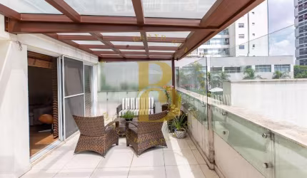 Apartamento Garden moderno e sofisticado, localizado no Brooklin.