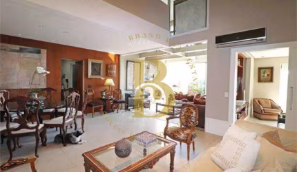 Apartamento sofisticado, em andar alto e localização cobiçada no Brooklin.