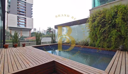 Apartamento estilo Garden, localizado no Brooklin.