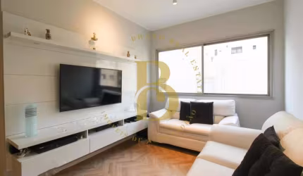 Apartamento iluminado, com ótimos acabamentos localizado em Moema.